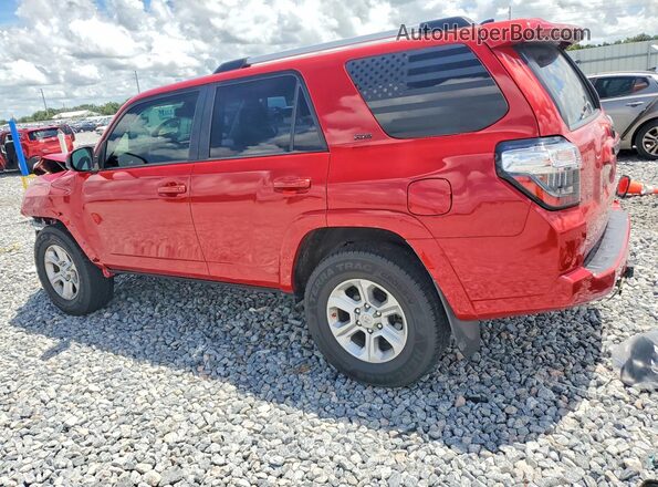 JTEEU5JR1M5239968 2021 TOYOTA 4RUNNER Red Trasero izquierdo