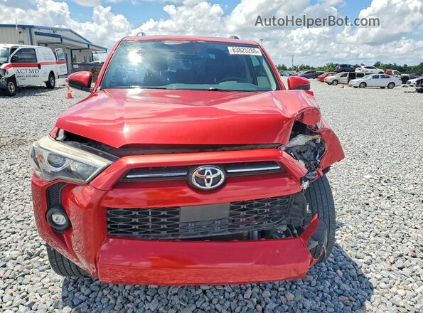 JTEEU5JR1M5239968 2021 TOYOTA 4RUNNER Red Vista frontal