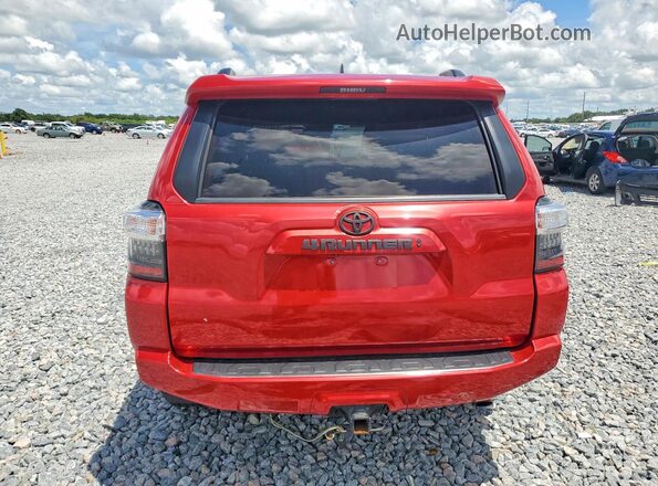JTEEU5JR1M5239968 2021 TOYOTA 4RUNNER Red Vista trasera