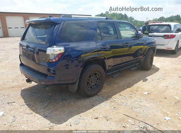 JTEEU5JR2M5246783 2021 TOYOTA 4RUNNER Blue Հետևի աջ