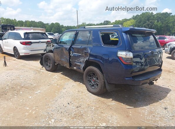JTEEU5JR2M5246783 2021 TOYOTA 4RUNNER Blue Հետևի ձախ