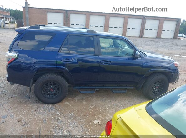 JTEEU5JR2M5246783 2021 TOYOTA 4RUNNER Blue Սալոնի հետևի տեսք