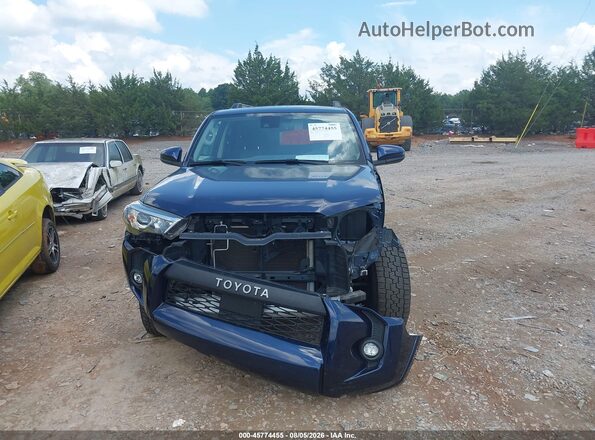JTEEU5JR2M5246783 2021 TOYOTA 4RUNNER Blue Սարքավորումների վահանակի տեսք
