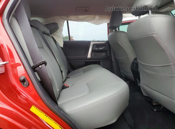 JTEEU5JR3M5250258 2021 TOYOTA 4RUNNER Red Vista interior trasera