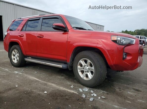 JTEEU5JR3M5250258 2021 TOYOTA 4RUNNER Red Delantero derecho