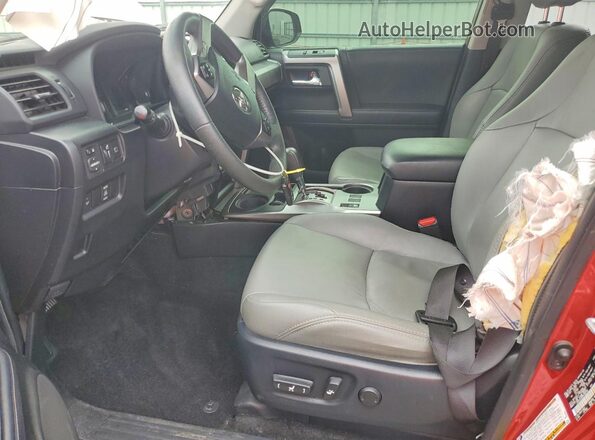 JTEEU5JR3M5250258 2021 TOYOTA 4RUNNER Red Vista interior delantera