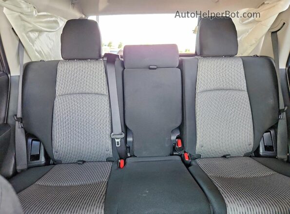 JTEEU5JR4P5280308 2023 TOYOTA 4RUNNER Gray Rear seats view