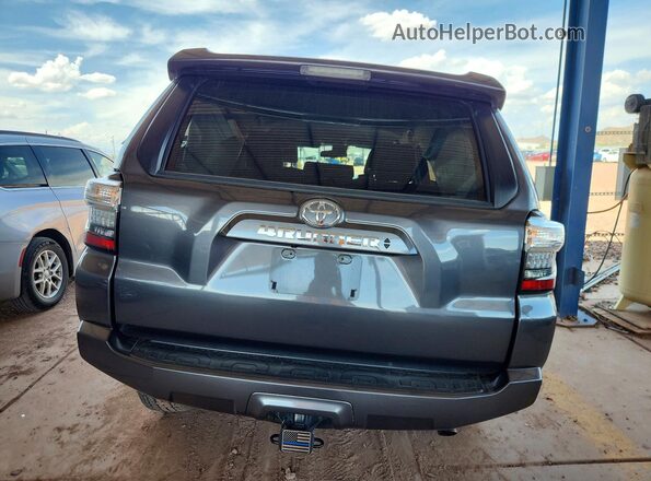 JTEEU5JR4P5280308 2023 TOYOTA 4RUNNER Gray Rear view