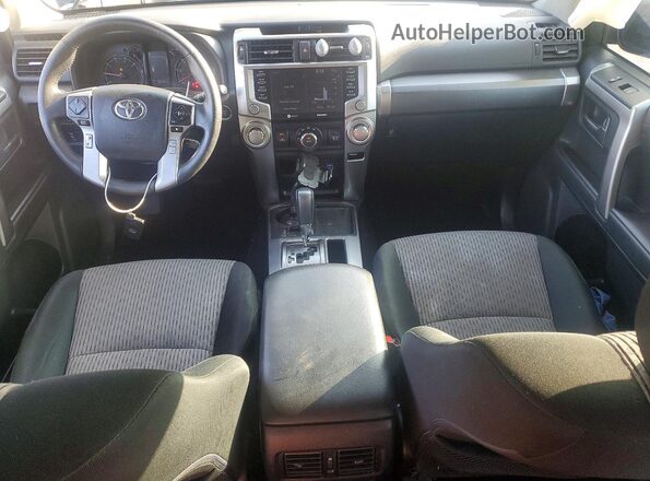 JTEEU5JR6M5239271 2021 TOYOTA 4RUNNER Черный Вид панели приборов
