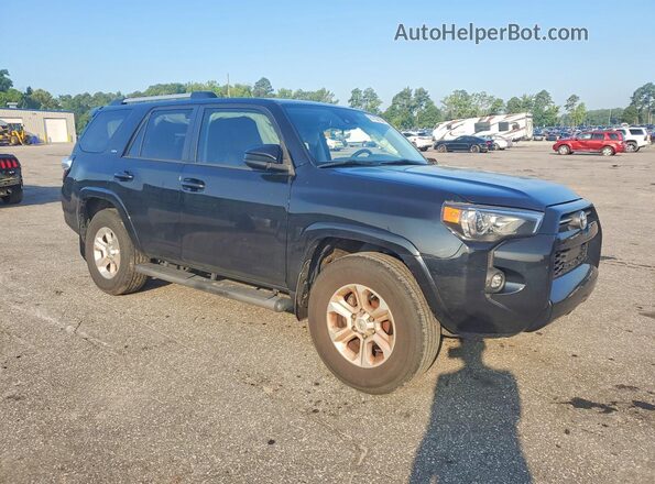 JTEEU5JR6M5239271 2021 TOYOTA 4RUNNER Черный Передняя правая четверть