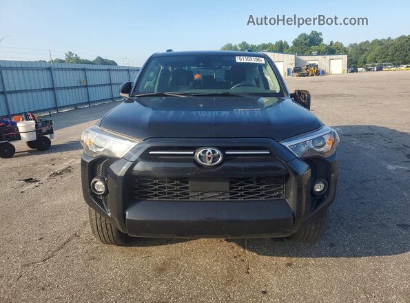 JTEEU5JR6M5239271 2021 TOYOTA 4RUNNER Черный Вид спереди
