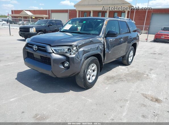 JTEEU5JR6N5252572 2022 TOYOTA 4RUNNER Gray Передня ліва чверть
