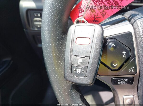 JTEEU5JR6N5252572 2022 TOYOTA 4RUNNER Gray Вид панелі приладів