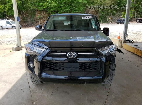 JTEEU5JR6P5302258 2023 TOYOTA 4RUNNER Black Вид спереду