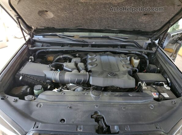 JTEEU5JR6P5302258 2023 TOYOTA 4RUNNER Black Вид задньої частини салону