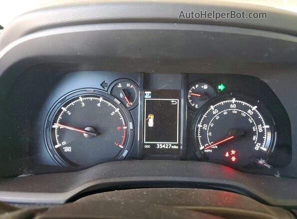 JTEEU5JRXP5280622 2023 TOYOTA 4RUNNER Gray ხელსაწყოთა პანელის ხედი