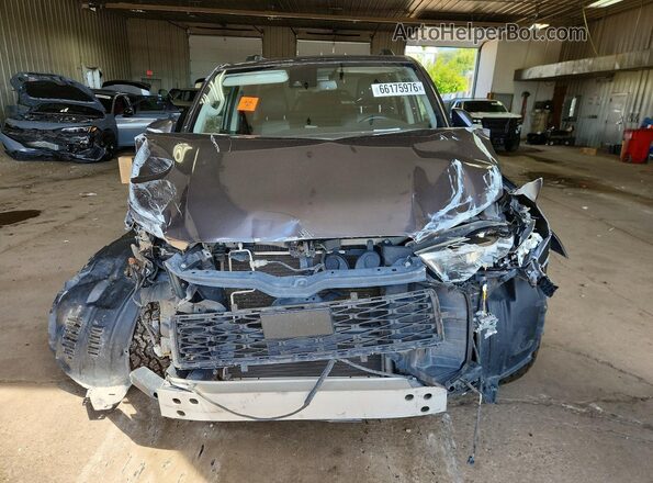 JTEFU5JR3M5244531 2021 TOYOTA 4RUNNER Серый Вид сзади