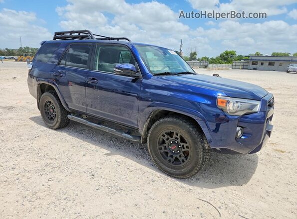 JTEFU5JR4N5252087 2022 TOYOTA 4RUNNER Синий Передняя правая четверть