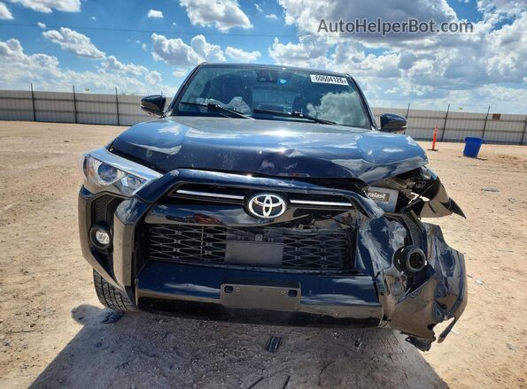 JTEFU5JRXN5268830 2022 TOYOTA 4RUNNER Black Вид спереду
