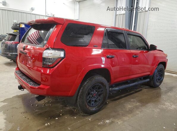JTEFU5JRXP5300517 2023 TOYOTA 4RUNNER Red Tył prawy