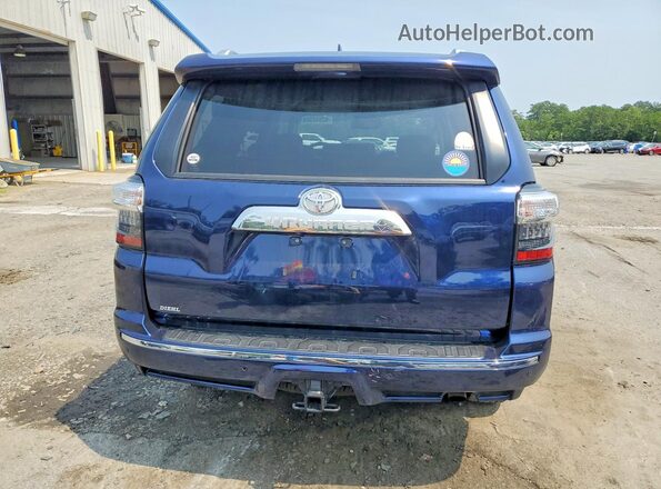 JTEKU5JR2P6115337 2023 TOYOTA 4RUNNER Blue Հետևի տեսք