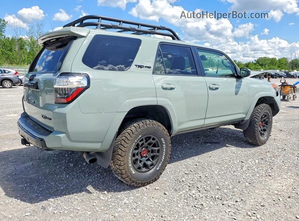 JTELU5JR8M5957525 2021 TOYOTA 4RUNNER Зеленый Задняя правая четверть