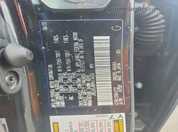 JTELU5JR8P6176034 2023 TOYOTA 4RUNNER Черный 