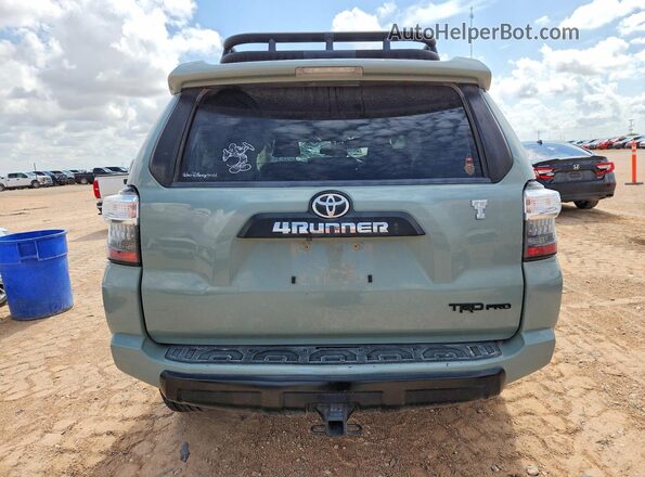 JTELU5JR9M5899716 2021 TOYOTA 4RUNNER Green Հետևի տեսք