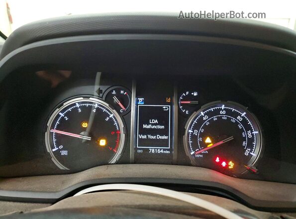 JTELU5JRXP6136425 2023 TOYOTA 4RUNNER Black Vista del cuadro de instrumentos