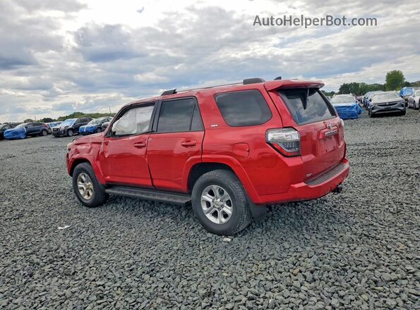JTEMU5JR1M5905660 2021 TOYOTA 4RUNNER Красный Задняя левая четверть