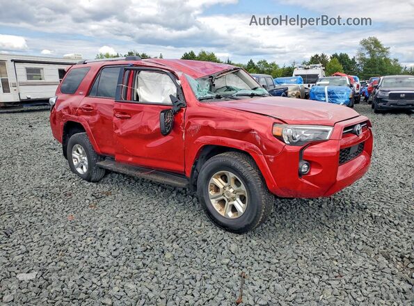 JTEMU5JR1M5905660 2021 TOYOTA 4RUNNER Красный Передняя правая четверть