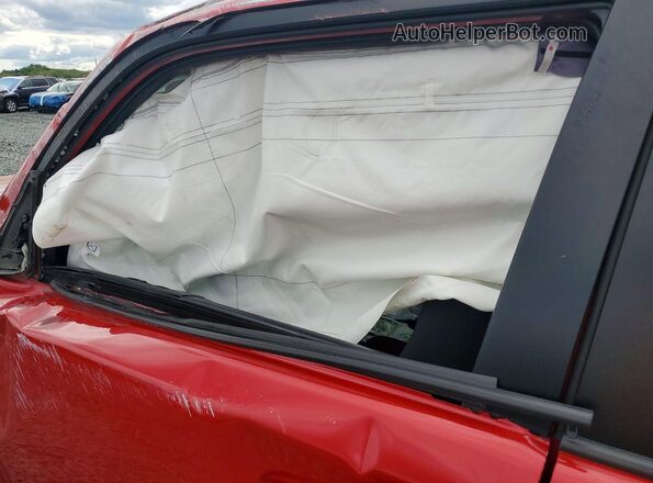 JTEMU5JR1M5905660 2021 TOYOTA 4RUNNER Красный Вид панели приборов
