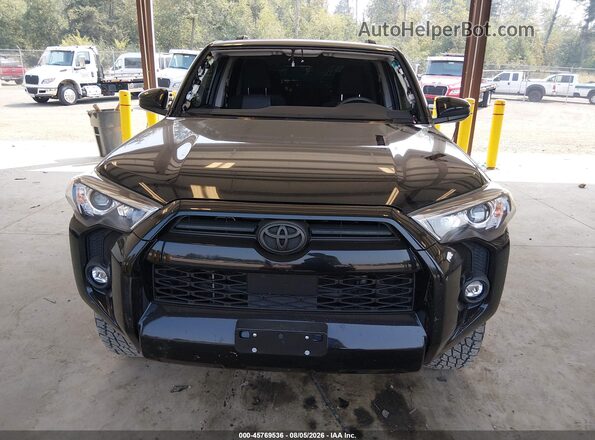 JTEMU5JR2M5920118 2021 TOYOTA 4RUNNER Black წინა ხედი