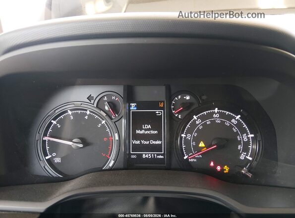 JTEMU5JR2M5920118 2021 TOYOTA 4RUNNER Black უკანა სავარძლების ხედი