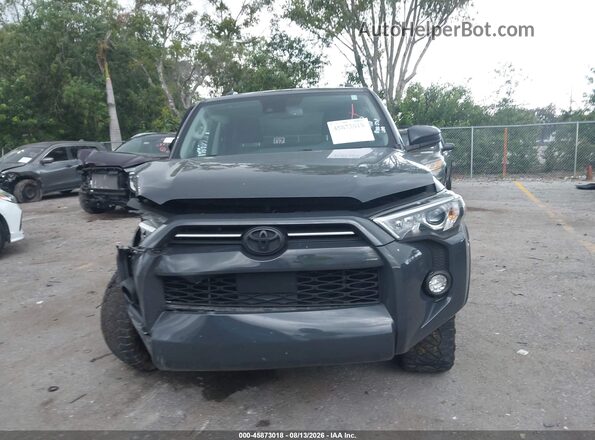 JTEMU5JR2R6288755 2024 TOYOTA 4RUNNER Gray Вид щитка приладів