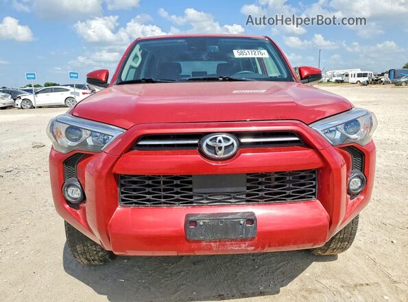 JTEMU5JR4R6281838 2024 TOYOTA 4RUNNER Красный Вид спереди