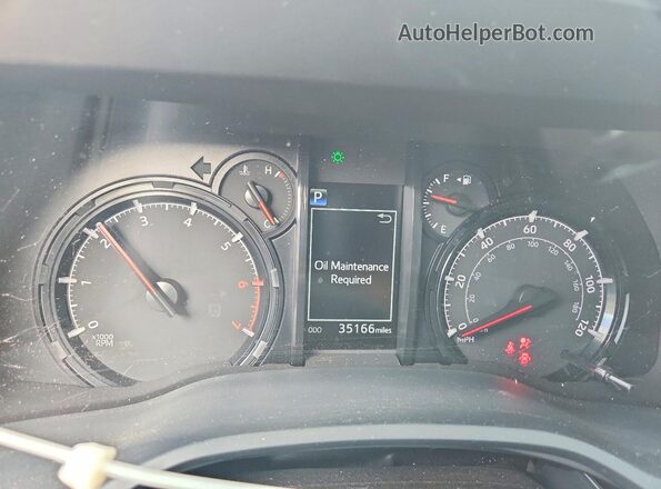 JTEMU5JR5P6129130 2023 TOYOTA 4RUNNER Gray ხელსაწყოთა პანელის ხედი