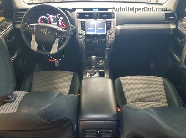 JTEMU5JR8N6048278 2022 TOYOTA 4RUNNER Charcoal Dashboard view