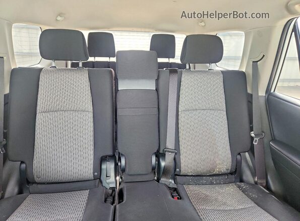 JTEMU5JRXM5894710 2021 TOYOTA 4RUNNER White Rear seats view