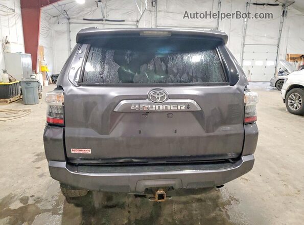 JTENU5JR0N6027185 2022 TOYOTA 4RUNNER Gray Вид ззаду