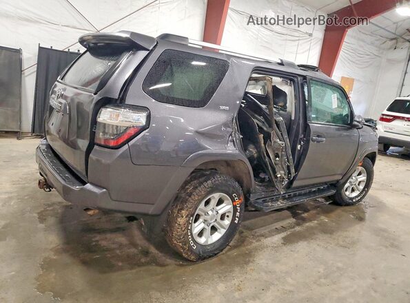JTENU5JR0N6027185 2022 TOYOTA 4RUNNER Gray Задня права чверть