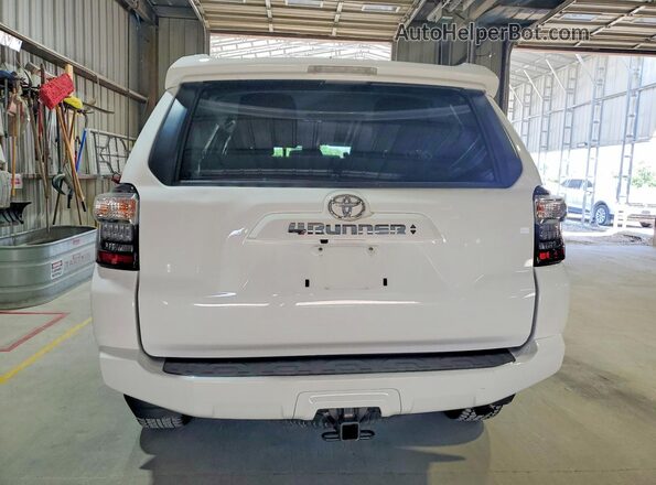 JTENU5JR0R6269366 2024 TOYOTA 4RUNNER Белый Вид сзади
