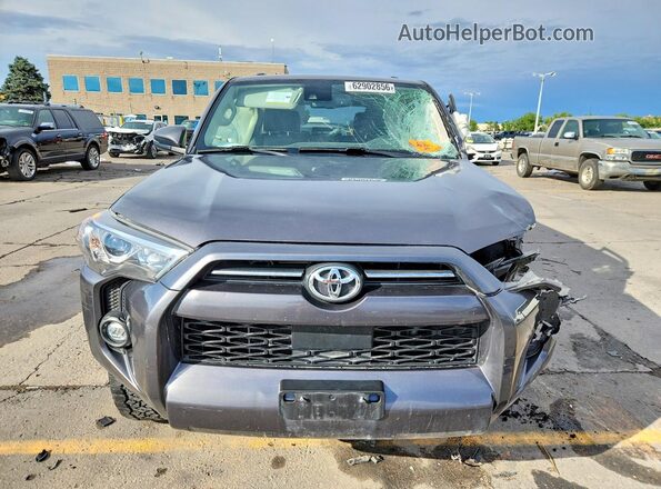 JTENU5JR1M5925248 2021 TOYOTA 4RUNNER Gray წინა ხედი