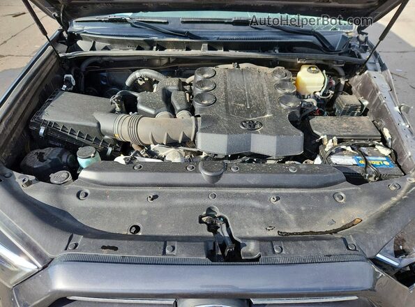 JTENU5JR1M5925248 2021 TOYOTA 4RUNNER Gray ძრავის განყოფილების ხედი