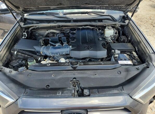 JTENU5JR1P6187689 2023 TOYOTA 4RUNNER Серый Вид подкапотного пространства