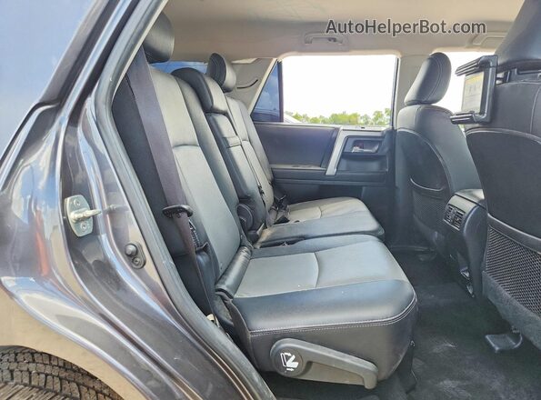 JTENU5JR1P6187689 2023 TOYOTA 4RUNNER Серый Вид задней части салона