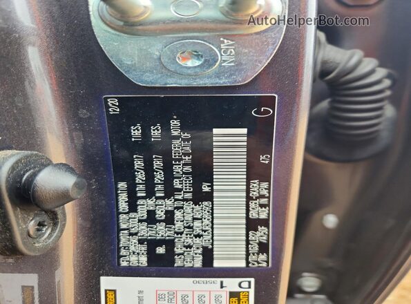 JTENU5JR3M5895928 2021 TOYOTA 4RUNNER Серый Панорамный вид салона 360°