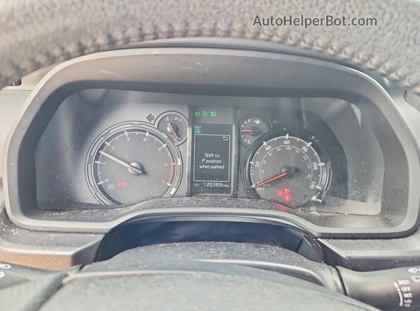 JTENU5JR3M5895928 2021 TOYOTA 4RUNNER Серый Вид щитка приборов