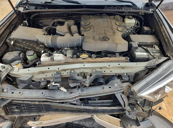 JTENU5JR3M5895928 2021 TOYOTA 4RUNNER Серый Вид подкапотного пространства