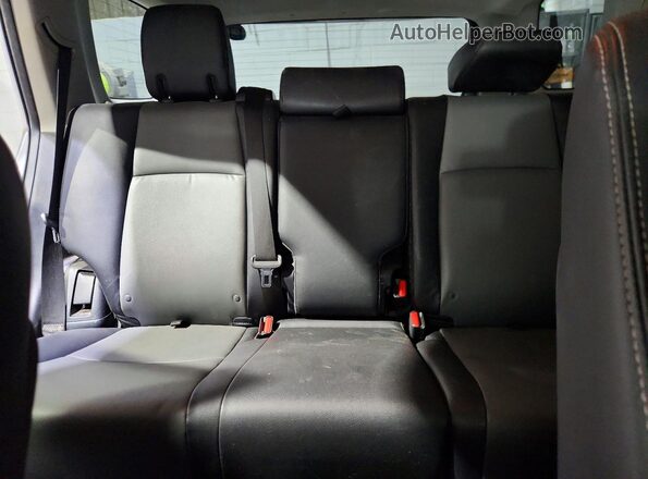 JTENU5JR4M5960463 2021 TOYOTA 4RUNNER Серебряный Вид задних сидений